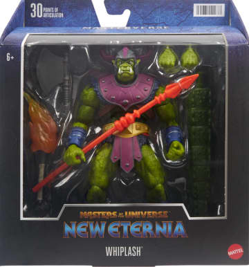 Masters Of The Universe Masterverse Action Figure Oversized New Eternia Whiplash - Imagem 6 de 6