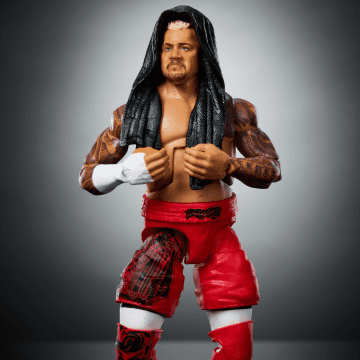 WWE Elite Solo Sikoa Action Figure, 6-inch Collectible Superstar With Articulation & Accessories