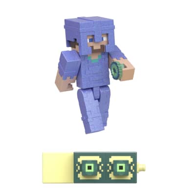 Minecraft Vanilla Figura de Brinquedo Steve Fortaleza 3.25"