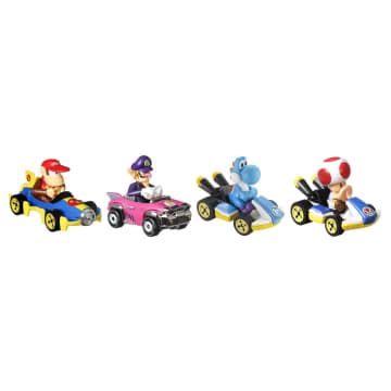 Hot Wheels Mario Kart 4 Pack