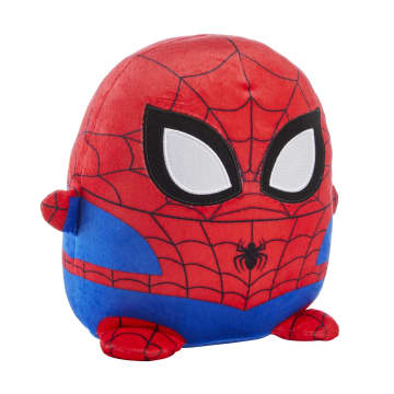 Marvel Cuutopia Plush Spider-Man, 10-In Soft Rounded Pillow Doll, Collectible Superhero Stuffed Animal - Image 4 of 6