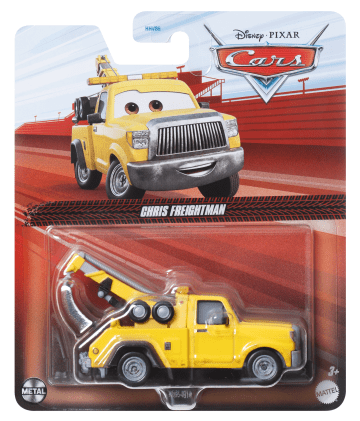 Cars de Disney y Pixar Diecast Vehículo de Juguete Chris Freightman