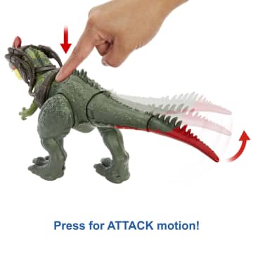 Jurassic World Dominion Sinotyrannus Dinosaur Action Figure, Gigantic Trackers Toys