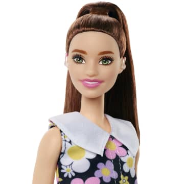 Barbie Fashionistas Doll #187, Shift Dress, Hearing Aids, 3 To 8 Years