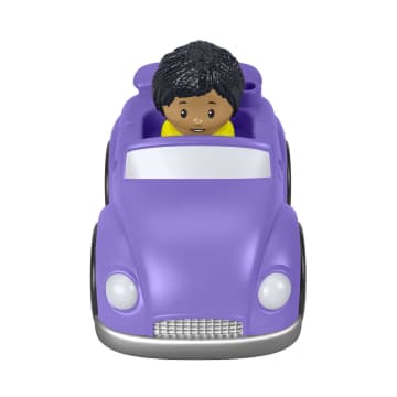 Fisher-Price Little People Veículo de Brinquedo Wheelies Roxo