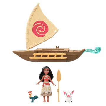 Disney Princess Toys, Moana Doll And Boat