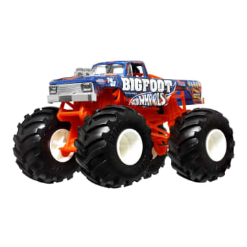 Hot Wheels Monster Trucks Veh culo de Juguete Bigfoot Escala 1 24