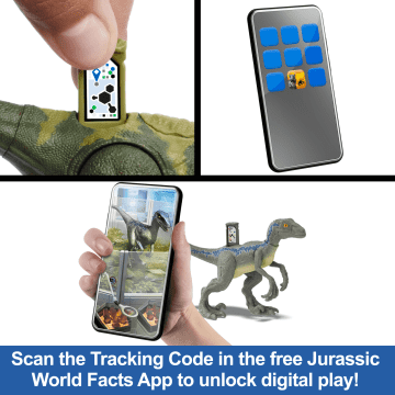 Jurassic World Strike Attack Dinosaur Action Figure Toys With Single Strike Action, Movable Joints - Image 1 of 4