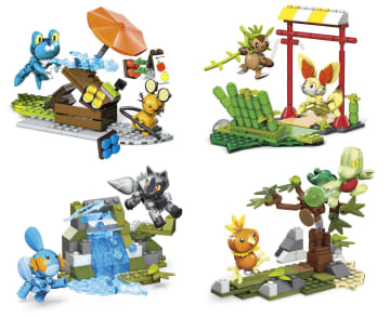 MEGA Pokémon Building Toy Kits With Action Figure And Diorama For Kids
