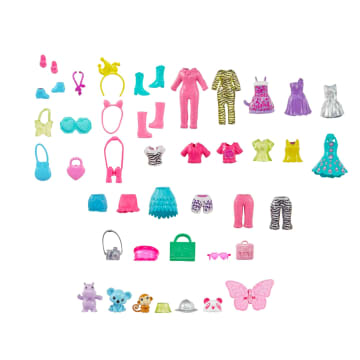 Polly Pocket Accesorios para Muñeca Súper Closet de Animalitos - Imagen 3 de 5