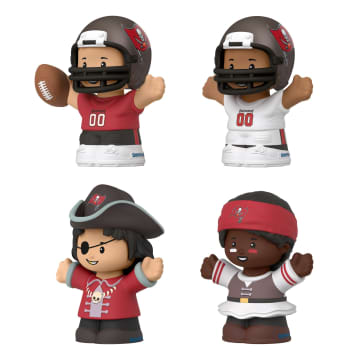 Little People Collector Tampa Bay Buccaneers Special Edition Set For Adults & NFL Fans, 4 Figures