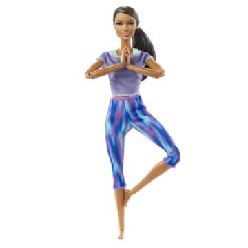 2015 Made to Move Yoga Barbie Curly Blonde - Toy Sisters