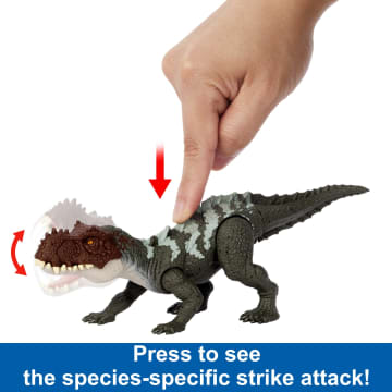 Jurassic World Strike Attack Dinosaur Toys With Single Strike Action - Image 2 of 6