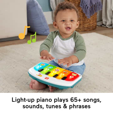 Fisher-Price Deluxe Kick & Play Sit-Me-Up Floor Seat infant Chair With Piano Learning Toy