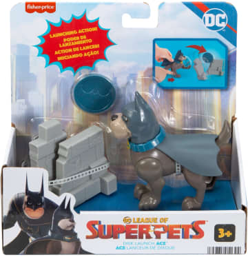 Fisher-Price DC League of Super Pets Juguete para Bebés Figura de Acción Ace
