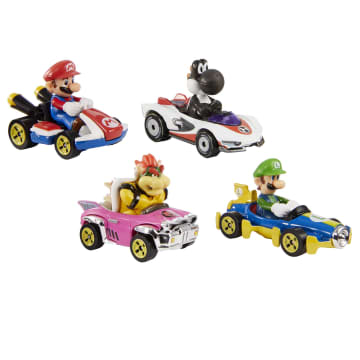 Hot Wheels Mario Kart Vehículo de Juguete Paquete de 4 autos - Imagen 3 de 6