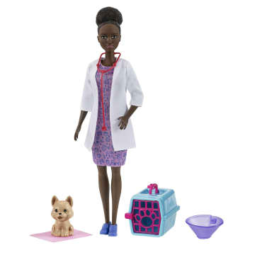 Barbie Profissões Boneca Deluxe Veterinária