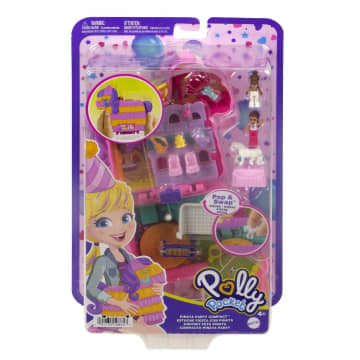 Polly Pocket Piñata Party Compact Playset With 2 Micro Dolls, 13 Accessories & 5 Features