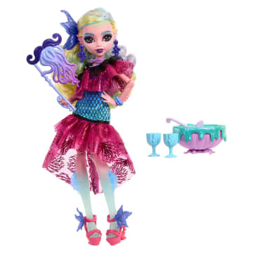 Monster High Lagoona Blue Doll in Monster Ball Party Dress With Accessories - Imagen 4 de 6