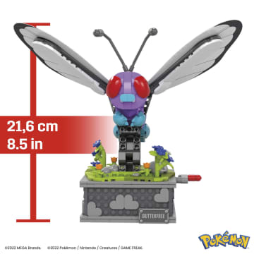 MEGA Pokémon Motion Butterfree With Motion Brick Building Set For Collectors (605 Pcs) - Image 6 of 6