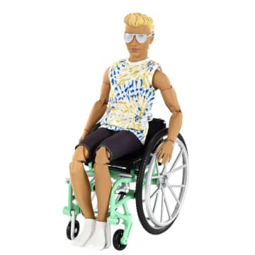 Ken Fashionistas Doll #167 With Wheelchair & Ramp