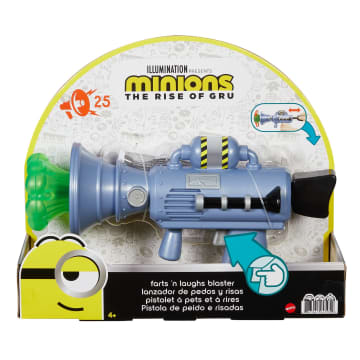 Minions Farts ‘n Laughs Blaster With 25 Sounds, For Child 4Y+