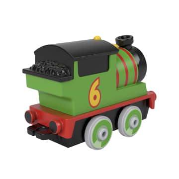 Thomas & Friends Toy Train, Percy Diecast Metal Engine, Push-Along Vehicle For Preschool Kids
