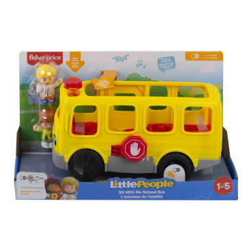 Fisher-Price Little People L’Autobus de L’Amitié Version Anglaise et Française