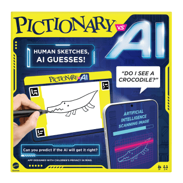 Pictionary vs. Ai Family Game For Kids And Adults And Game Night Using Artificial Intelligence