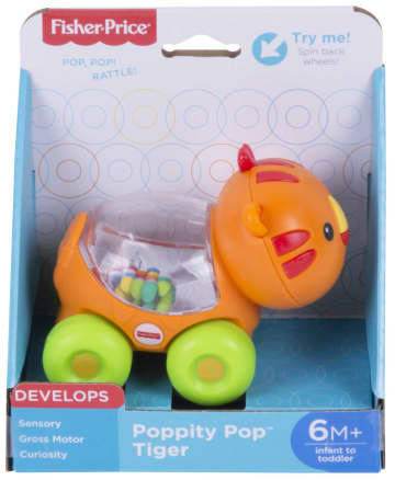 Fisher-Price Juguete para Bebés Tigre Pelotitas Divertidas