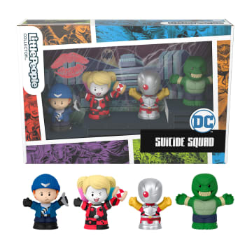 Little People Collector Suicide Squad Special Edition Figure Set, 4 Characters
