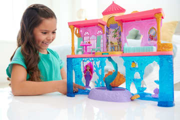 Disney Princesa Casa de Bonecas Castelo Empilhável da Ariel Terra e do Mar
