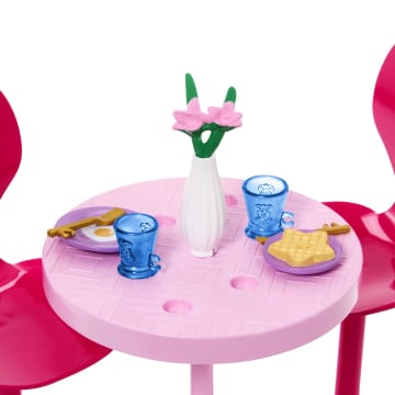 Barbie Conjunto de Brinquedo Mesa de Café da Manhã