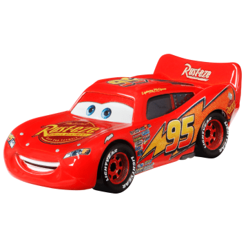 Carros da Disney e Pixar Diecast Veículo de Brinquedo Pacote de 2 Sally & Relâmpago McQueen - Imagem 4 de 6