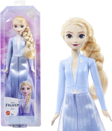 Disney Frozen Boneca Reinha Elsa Frozen II Saia Cintilante