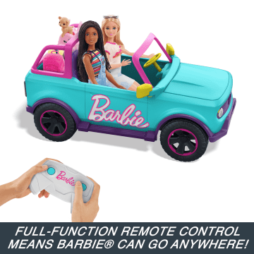Mattel barbie remote control car deals