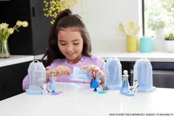 Disney Frozen Ice Reveal Surprise Small Doll With Ice Gel, Character Friend & Play Pieces (Dolls May Vary)