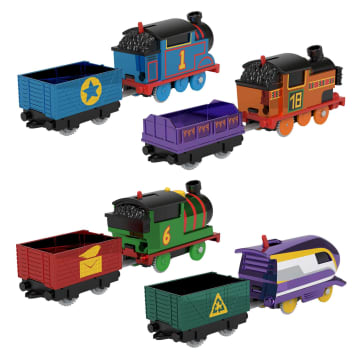 Thomas & Friends Motorized Engine 4 Pack Toy Trains | Mattel