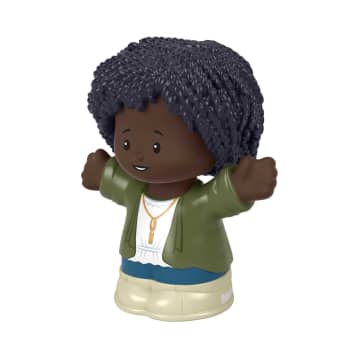 Fisher-Price Little People Figura de Brinquedo Mãe Cabelo Cacheado - Imagem 2 de 5