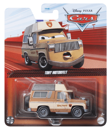 Carros da Disney e Pixar Diecast Veículo de Brinquedo Tony Motorfelt