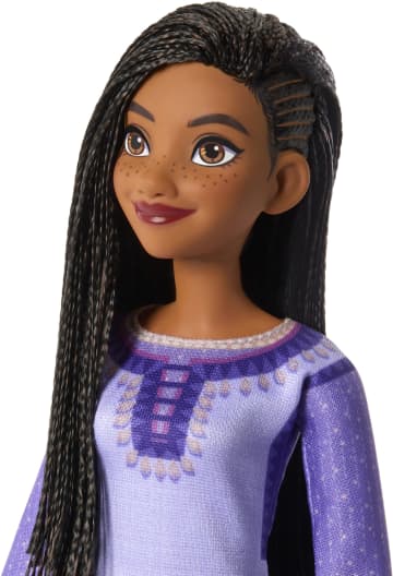 Disney's Wish Asha Of Rosas Posable Fashion Doll With Natural Hair, Including Removable Clothes, Shoes, And Accessories - Image 4 of 6