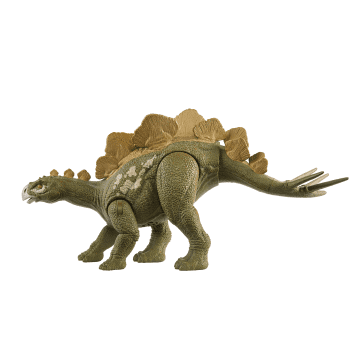 Jurassic World Wild Roar Dinosaur, Hesperosaurus Action Figure Toy With Sound - Image 1 of 6