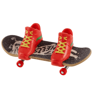 Hot Wheels Skate Veículo de Brinquedo Skateboard BERRY COOL™ com Tênis - Imagem 4 de 5