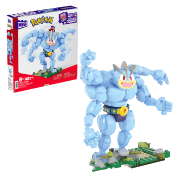 MEGA Pokémon Machamp Building Toy Kit (401 Pieces) With 1 Poseable Figure For Kids - Image 1 of 6