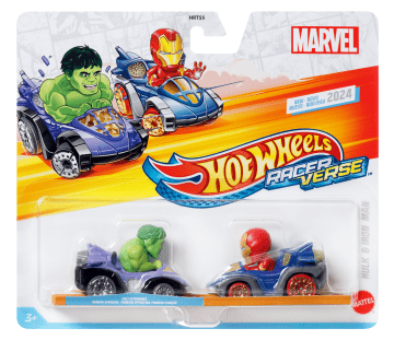 Hot Wheels RacerVerse Veículo de Brinquedo Iron Man e Hulk - Imagen 6 de 6