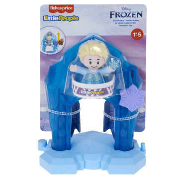 Disney Frozen Elsa's Palace Little People Portable Playset With Figure For Toddlers