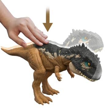 Jurassic World Dinossauro de Brinquedo Skorpiovenator Ruge e Ataca