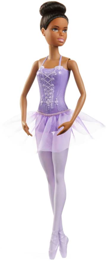 Barbie Profissões Boneca Bailarina Vestido Roxo