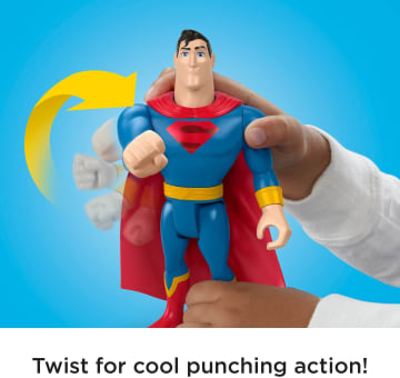 Fisher-Price DC League Of Super-Pets Superman & Krypto Figures & Accessories Set, 3 Toys