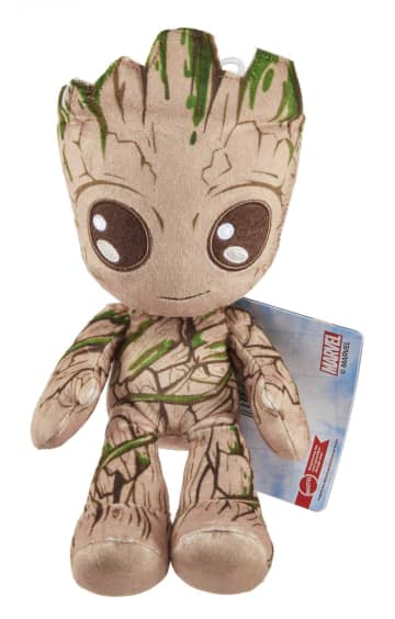 Marvel Plush Character, 8-Inch Groot Soft Doll For Ages 3 Years Old & Up - Image 4 of 4